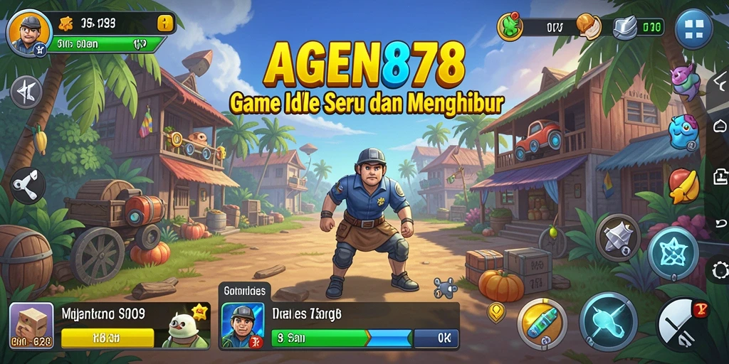 Tampilan menarik dari gameplay AGEN878 yang penuh dengan aksi Idle.