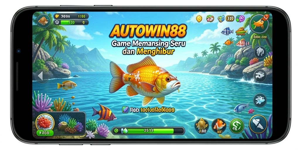 Gameplay seru AUTOWIN88 dengan pengalaman memancing menyenangkan.