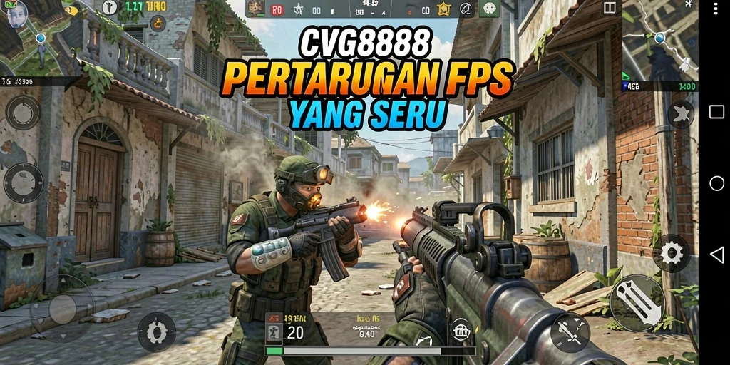 Tampilan gameplay CVG8888 yang seru dan mendebarkan.