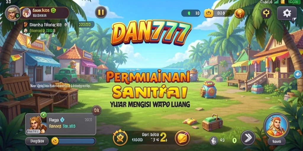 Tampilan utama gameplay casual yang menarik dan menyenangkan.