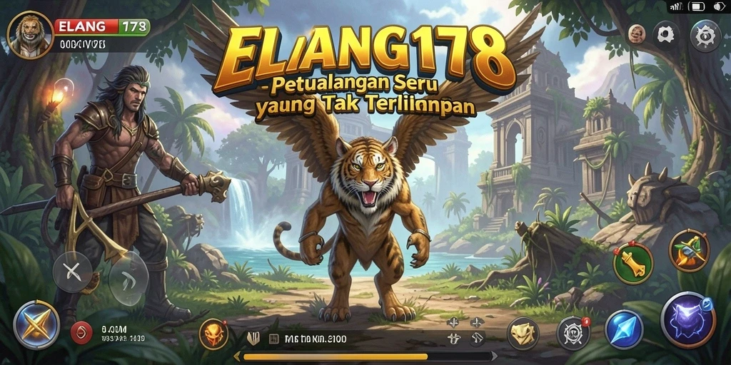 Tampilan gameplay ELANG178 yang mendebarkan dan penuh warna.