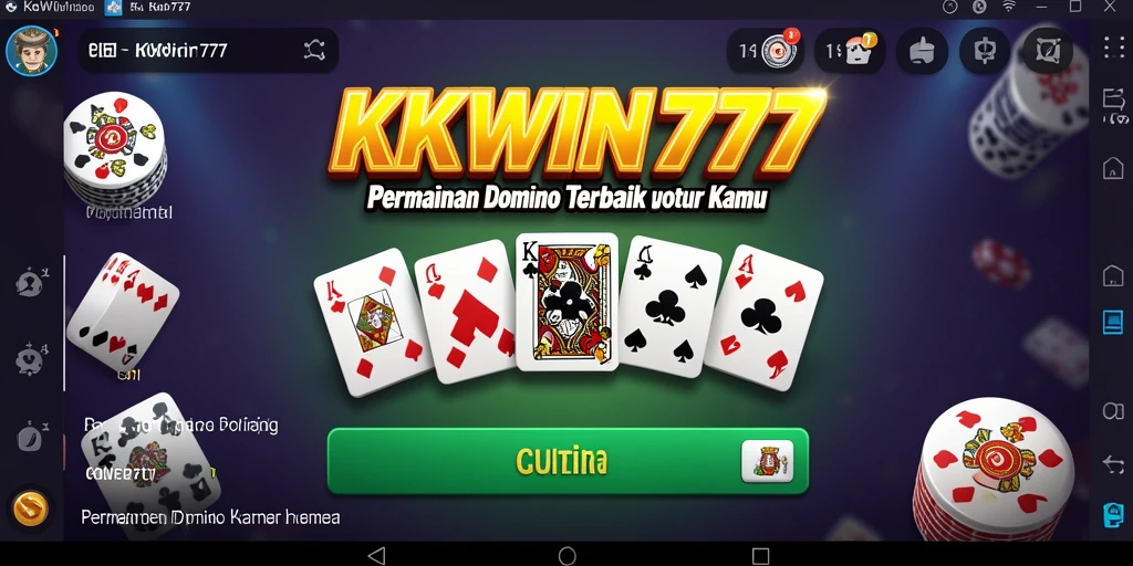 Gameplay seru KKWIN777 yang menampilkan aksi permainan Domino.