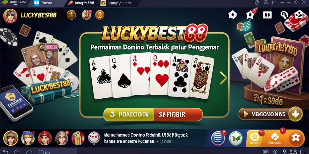Tampilan gameplay LUCKYBEST88 yang menarik dan seru.