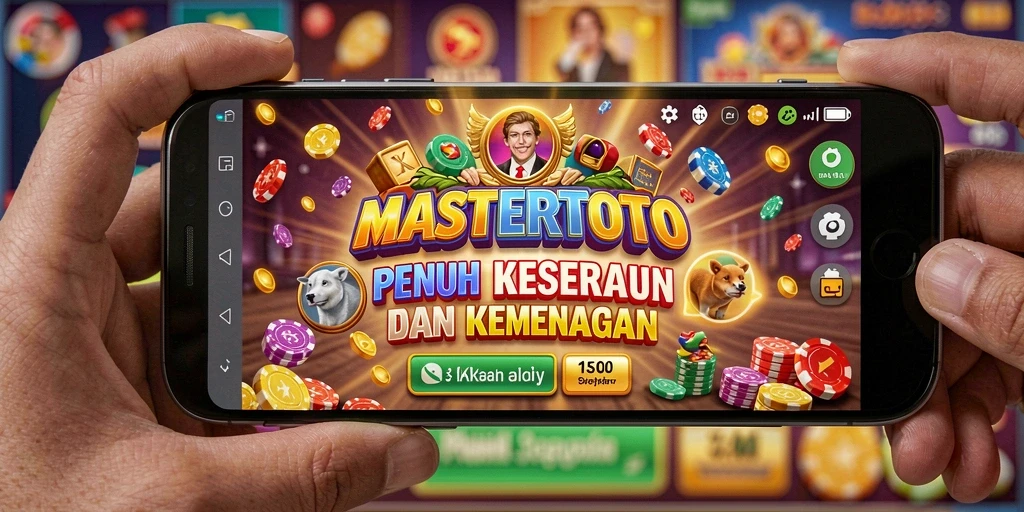 Screenshot gameplay MASTERTOTO dengan tampilan slot yang menawan.