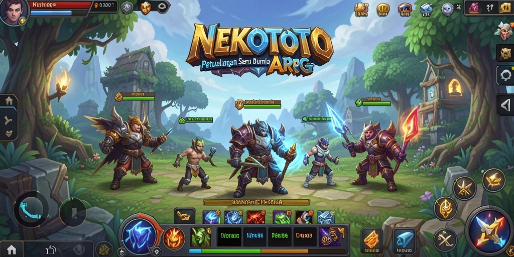 Gameplay dinamis dan petualangan menakjubkan di NEKOTOTO.