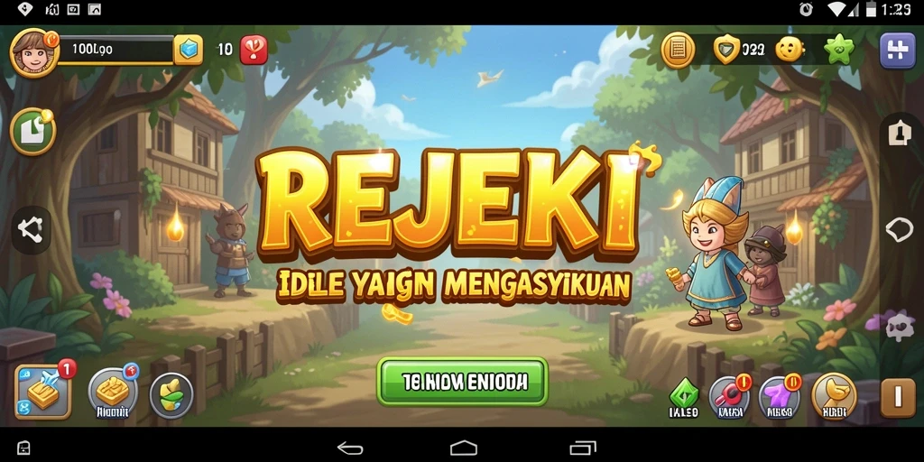 Tampilan gameplay REJEKI yang seru dan penuh strategi.