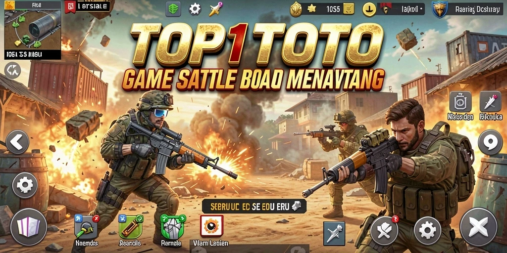Gameplay seru dengan aksi tembak-menembak langsung.
